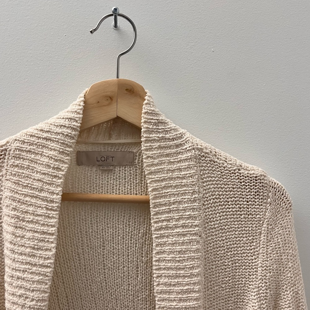 LOFT Open Cardigan